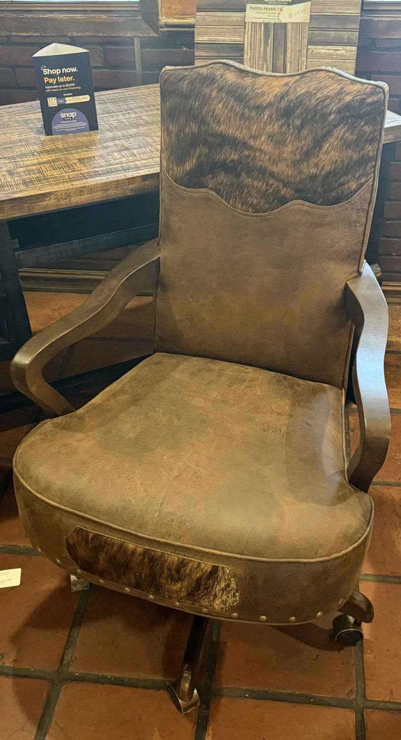Sonora Office Desk Chair, DESIGN: COWHIDE