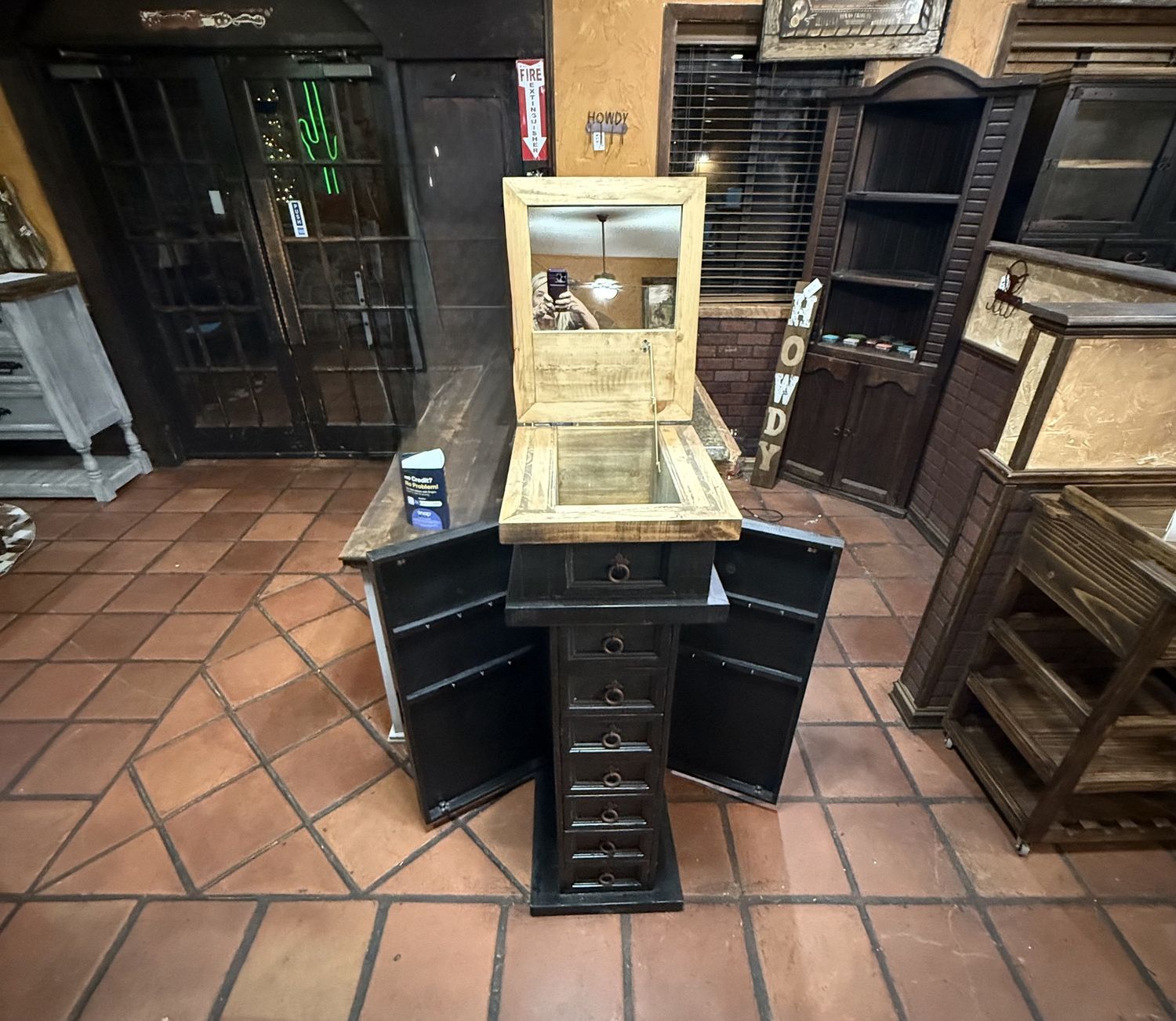 JEWELRY CHEST DIRECT BLK