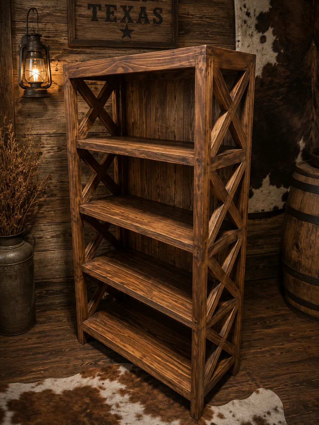 FARM BOOKCASE BLACK