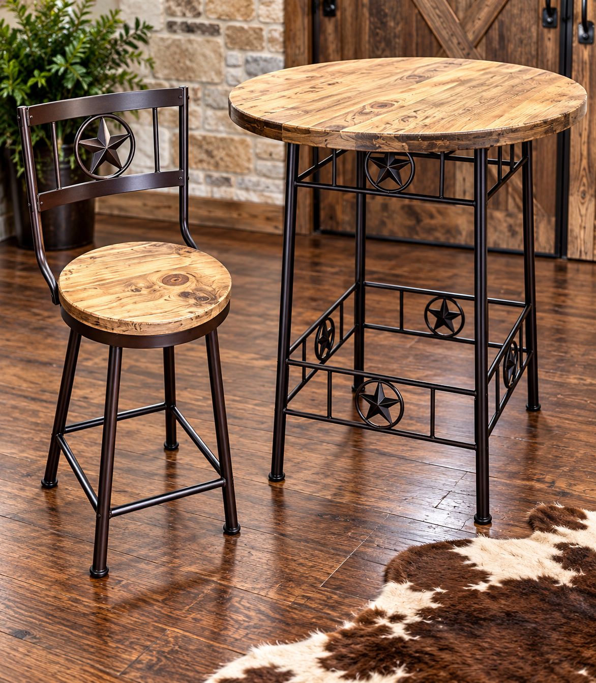 LONE STAR 36" ROUND TABLE