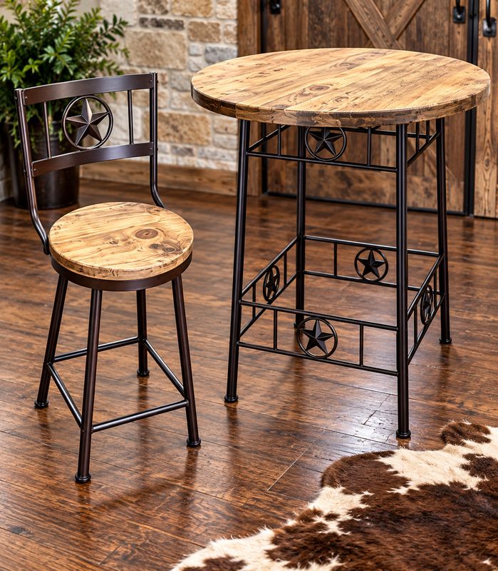 LONE STAR 36" ROUND TABLE