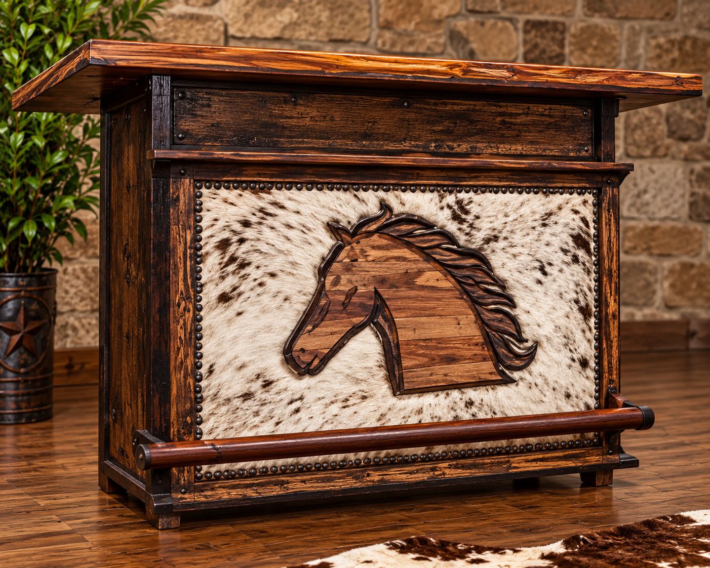 SAN FERMIN BAR W/ HORSE
