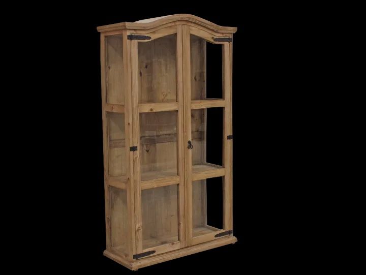 2 Door Hutch w/ Glass VIT 11