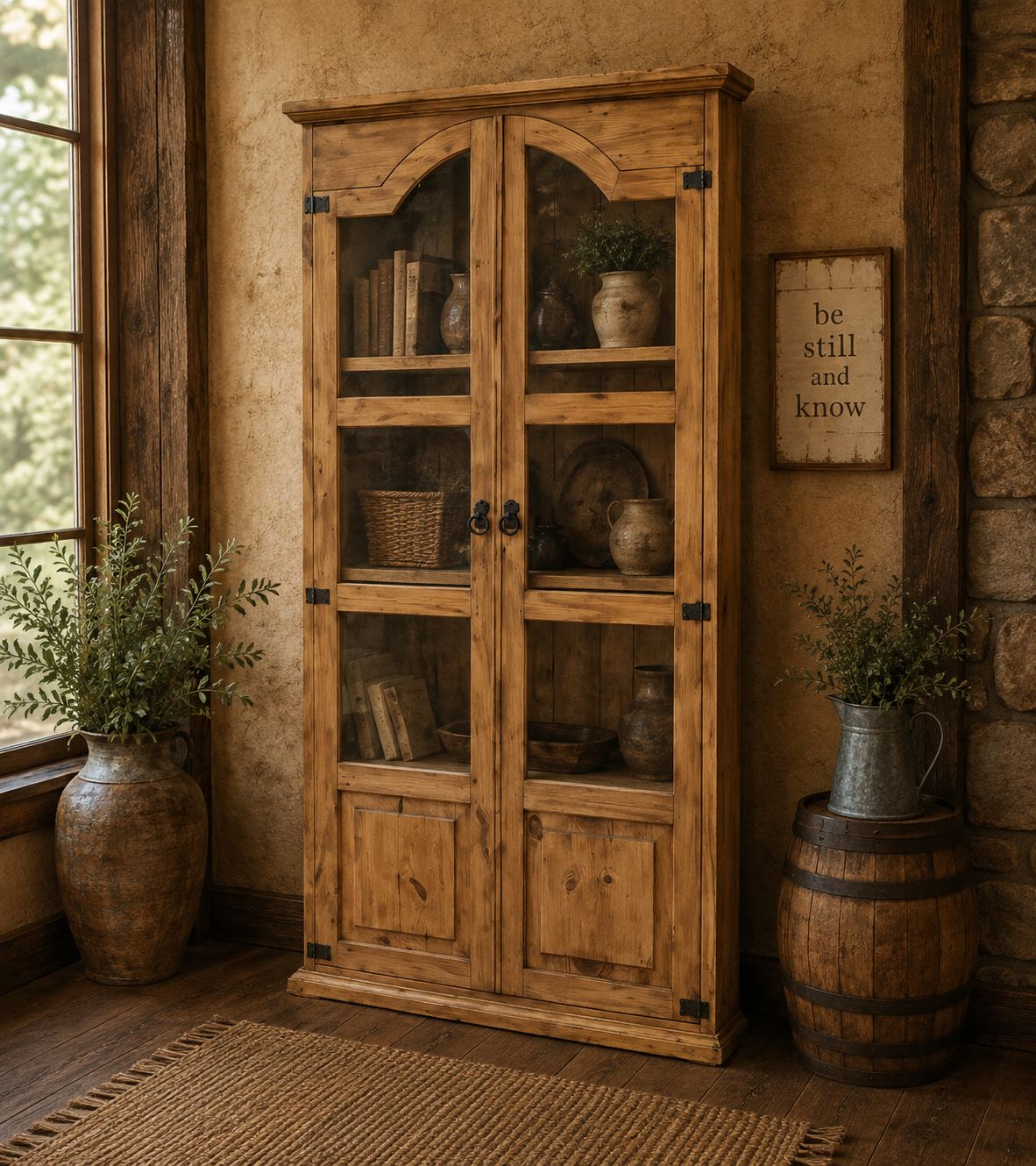 CORNER CUPBOARD