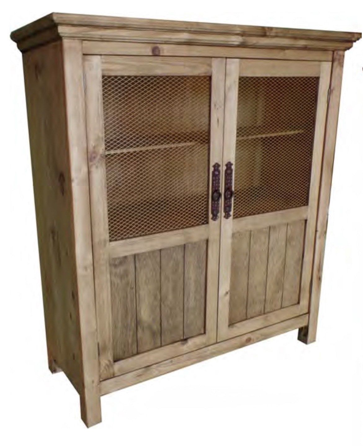 PIE ARMOIRE W/SCREEN, COLOR: NL