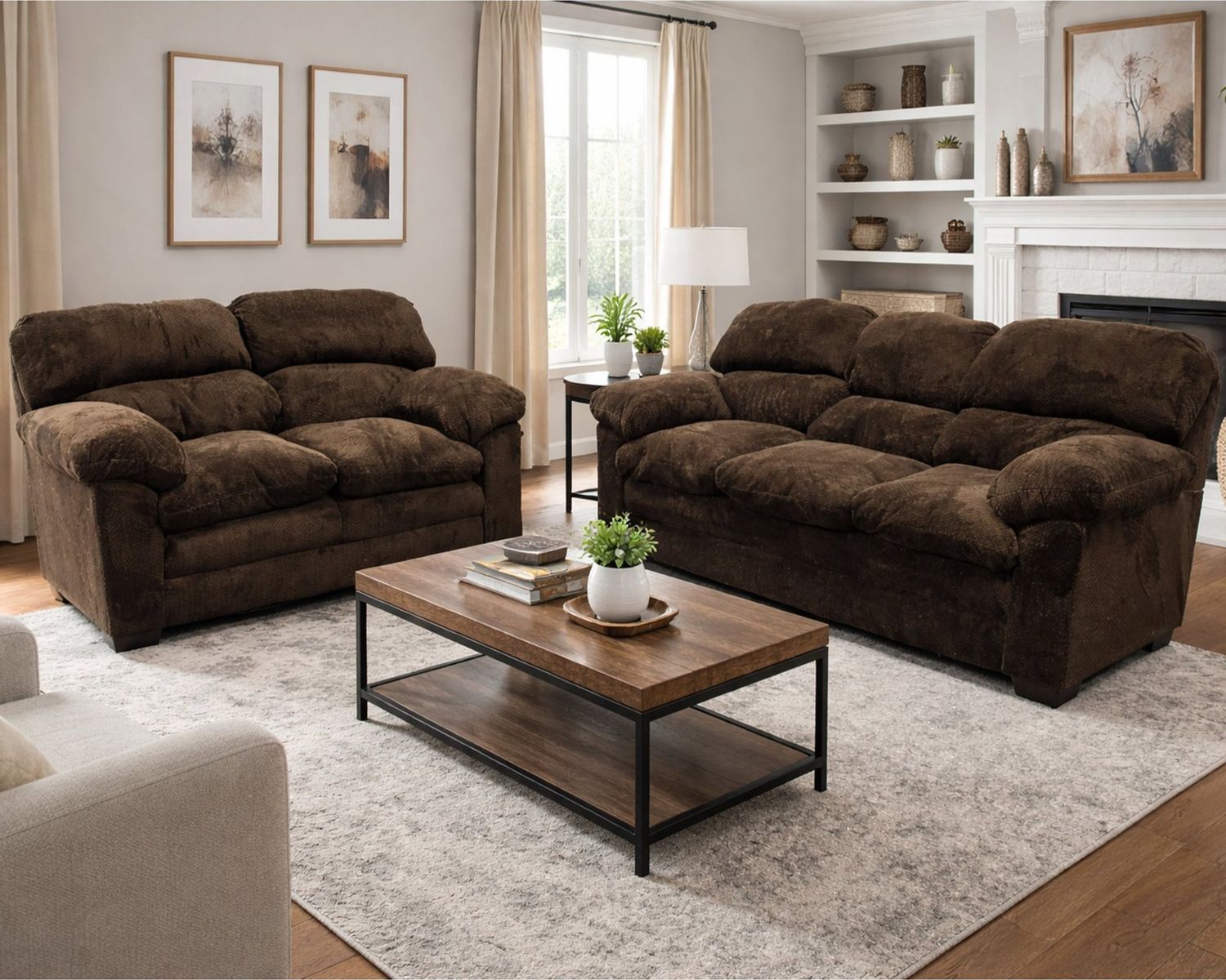 1121 Percy Charcoal, COLOR: PERCY CHOCOLATE, TYPE: SOFA