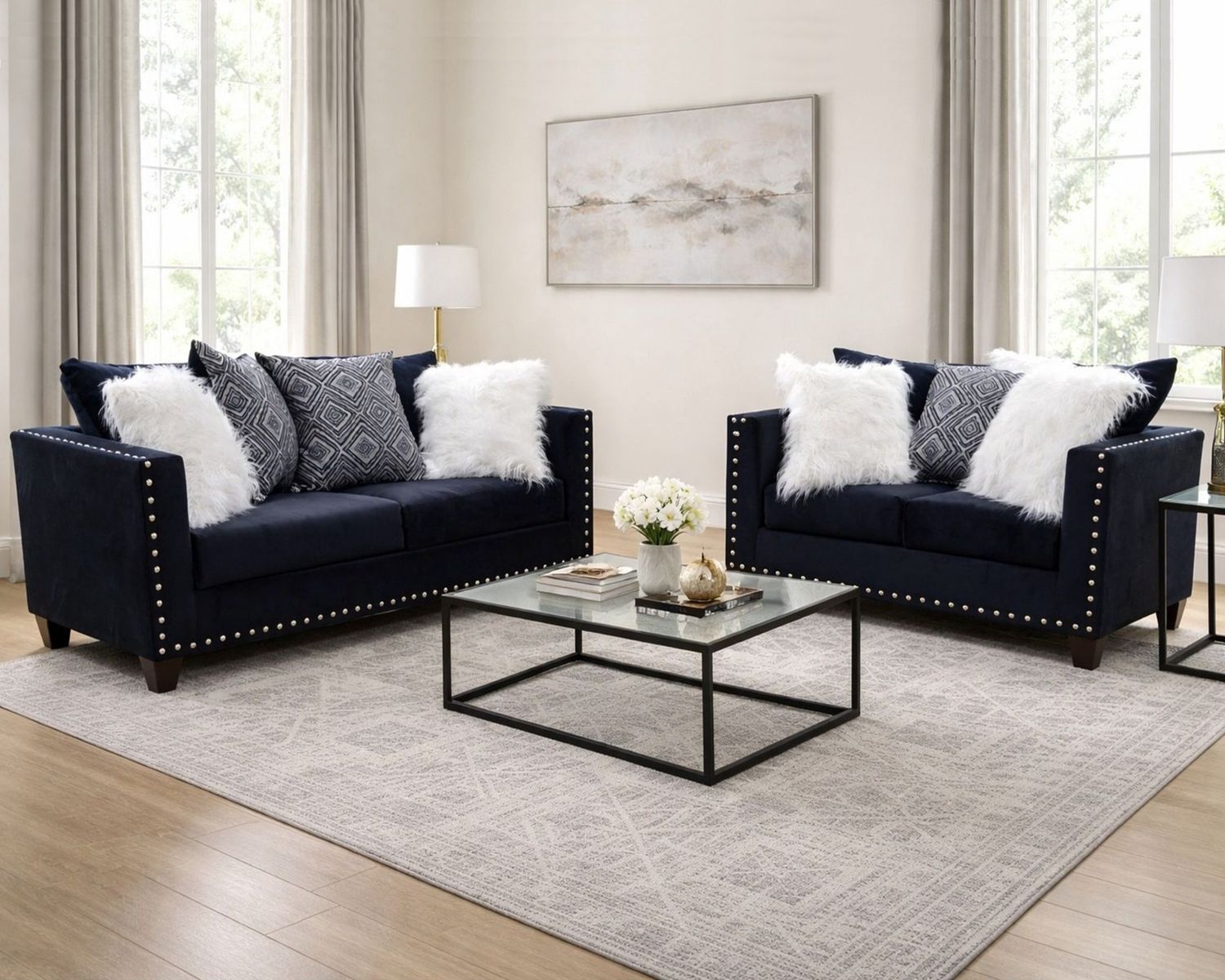 2019 Black Combo, TYPE: SOFA