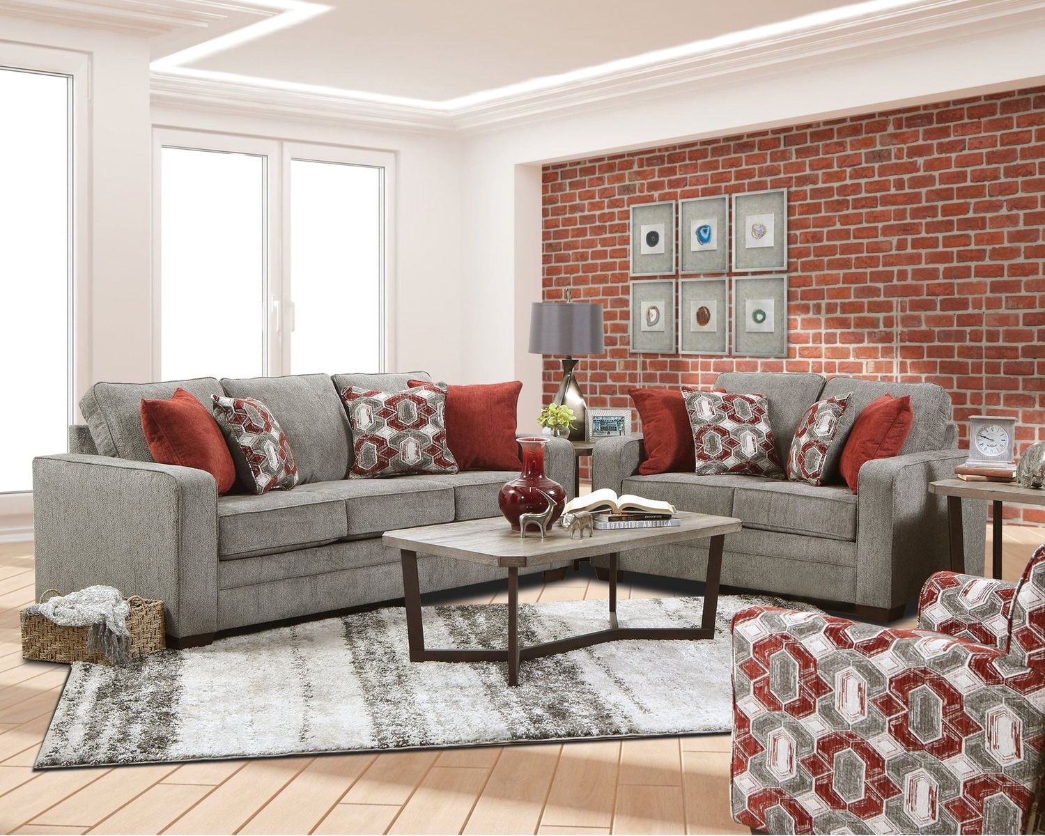 2108 Barringer Charcoal, TYPE: SOFA