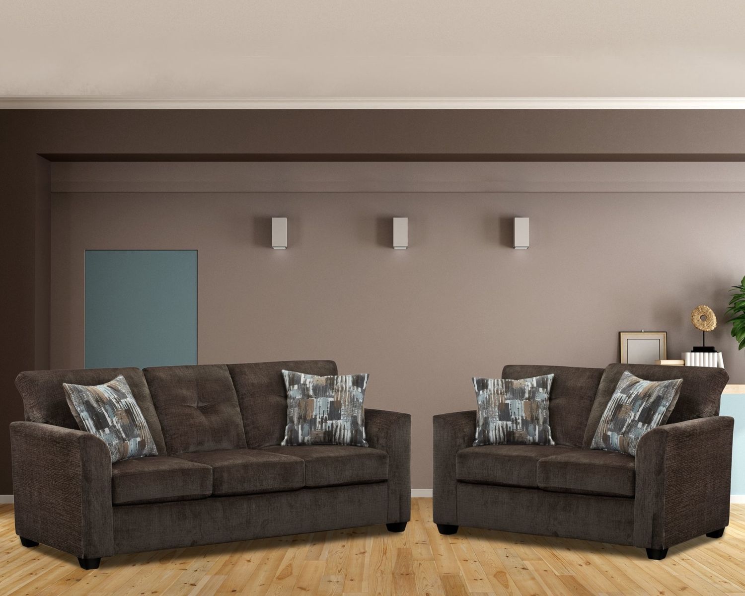 3000 Gerald, COLOR: CHOCOLATE, TYPE: SOFA