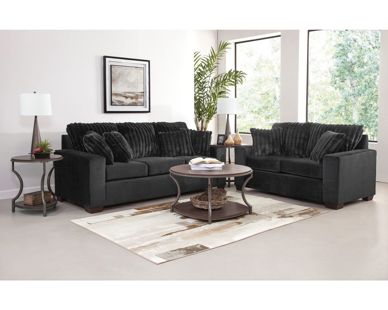2900 Implosion Black, TYPE: SOFA