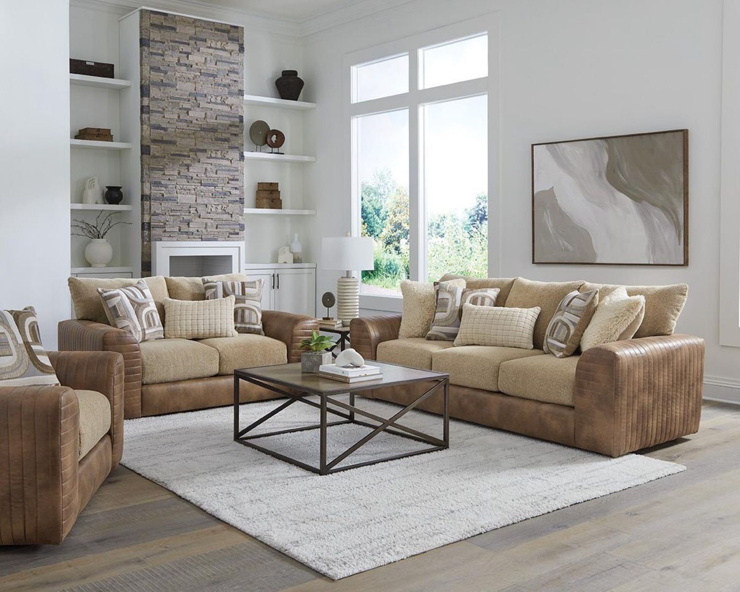 916, COLOR: 916 Camel Combo, TYPE: SOFA