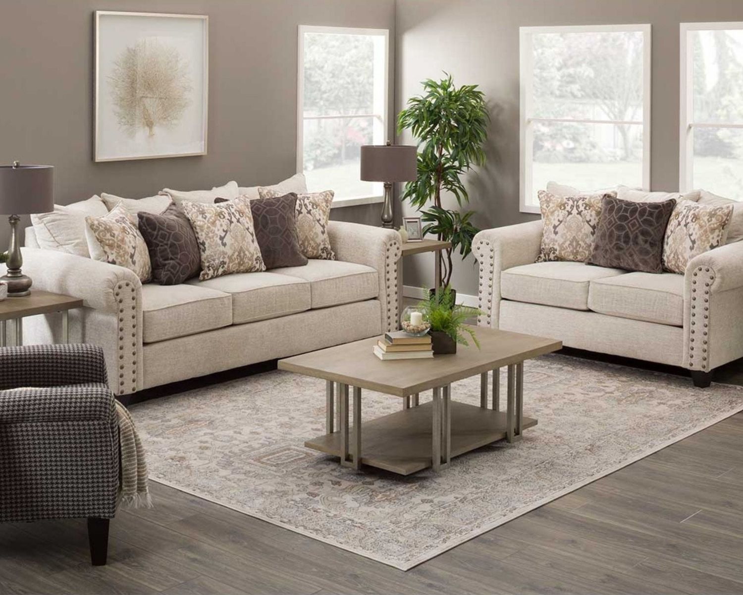 9175, COLOR: 9175 Della Linen, TYPE: SOFA