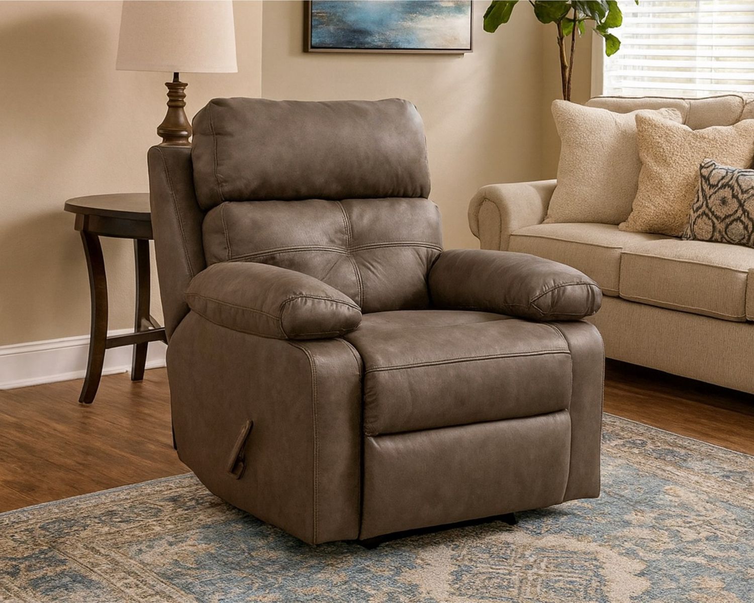 2750 Tappa Mocha Rocker Recliner