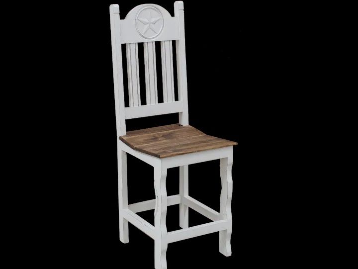 Texas Barstool, COLOR: ND, TYPE: Texas Barstool W/ STAR