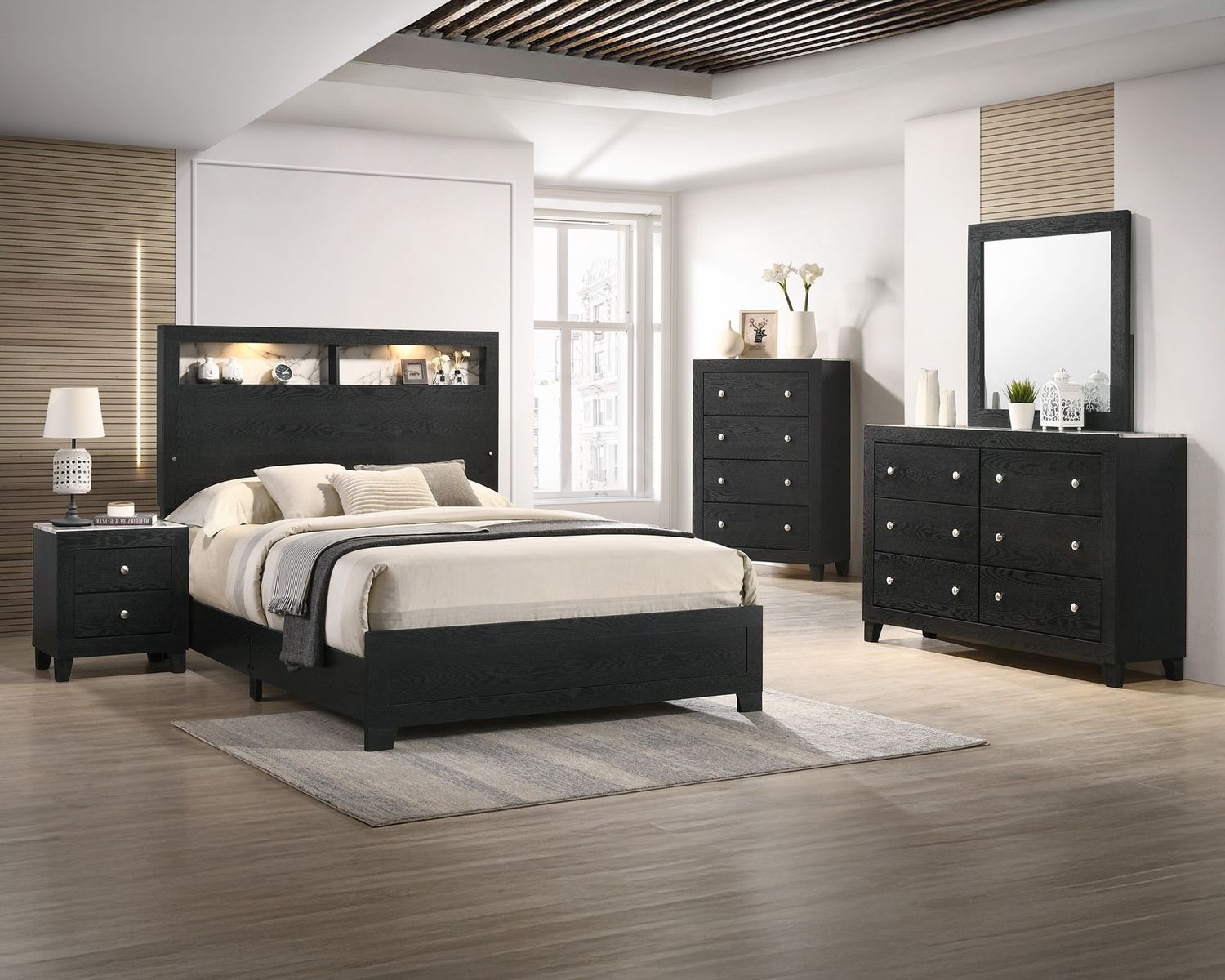 CM4510 Cadence, TYPE: QUEEN 5 PC BEDROOM SUITE