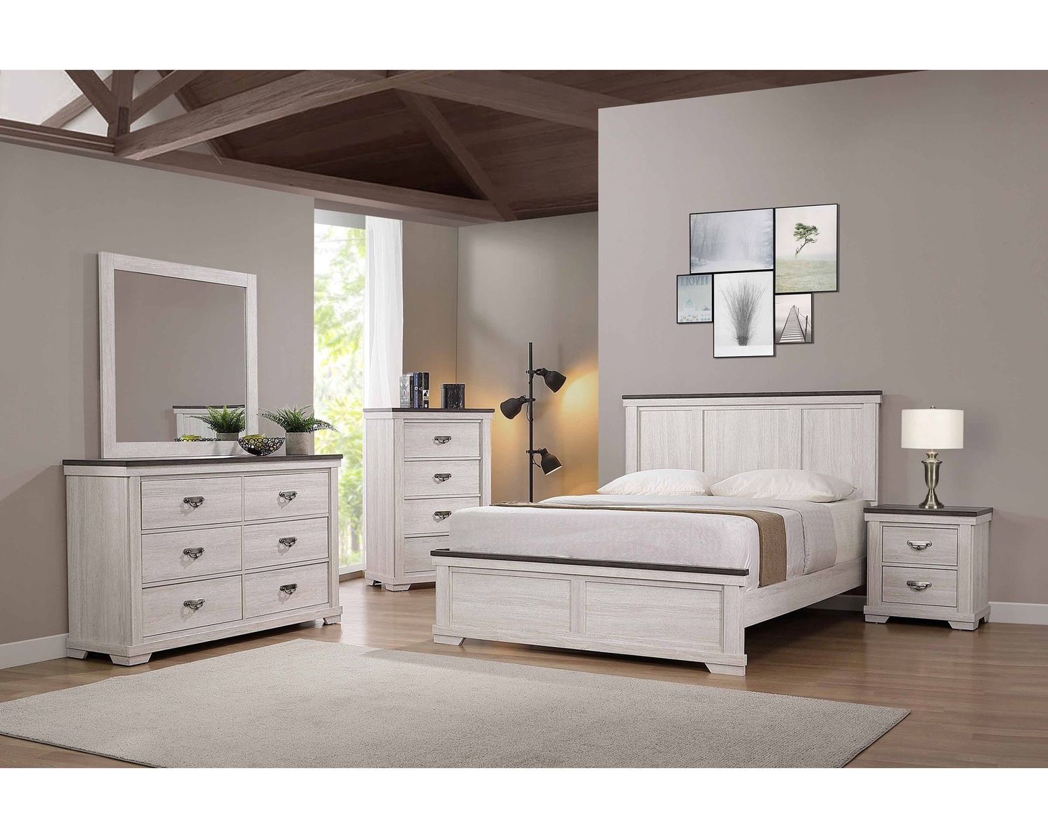 CM8180 Leighton, TYPE: QUEEN 5 PC BEDROOM SUITE