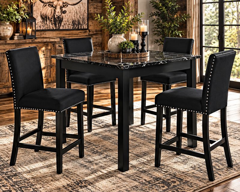 1715 Lennon 5 Pk dining Table