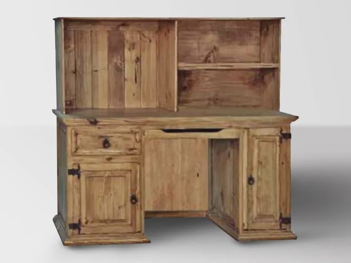 Computer Desk with Hutch