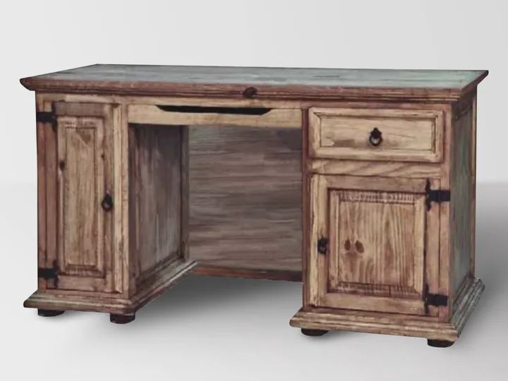 Computer Desk, COLOR: NL, OPTIONS: W/ STAR