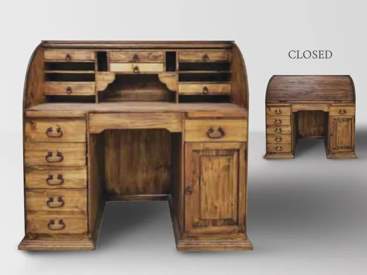 Roll Top Desk, COLOR: NL