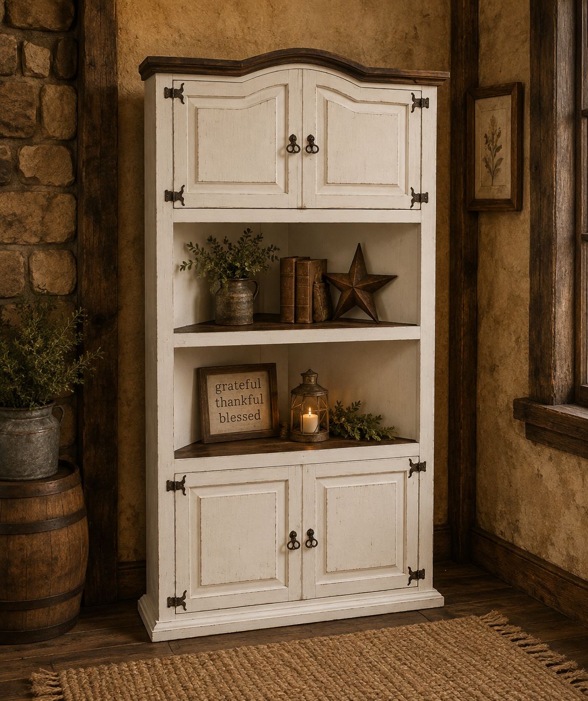 Corner Bookcase