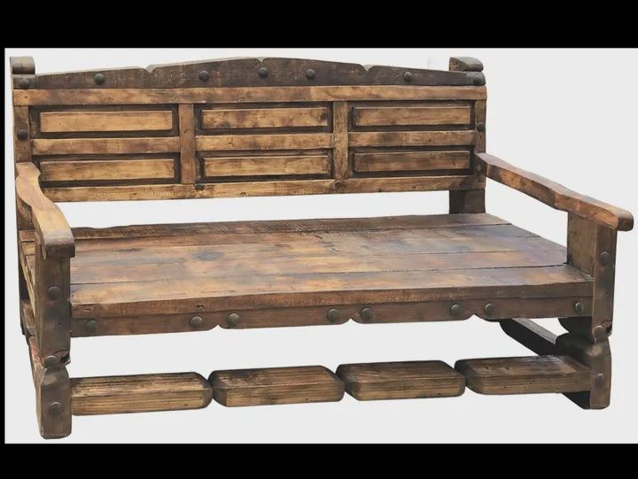 Antique Door Bench