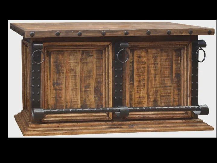 Large Old Wood Bar