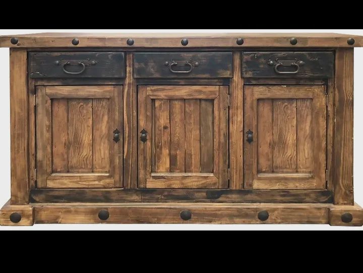 Old Wood Credenza 3A