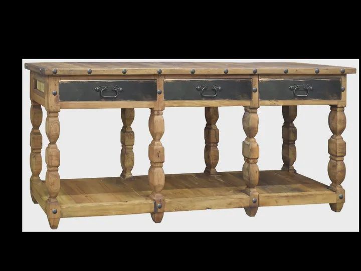 Extra Large Credenza 3 Drawer