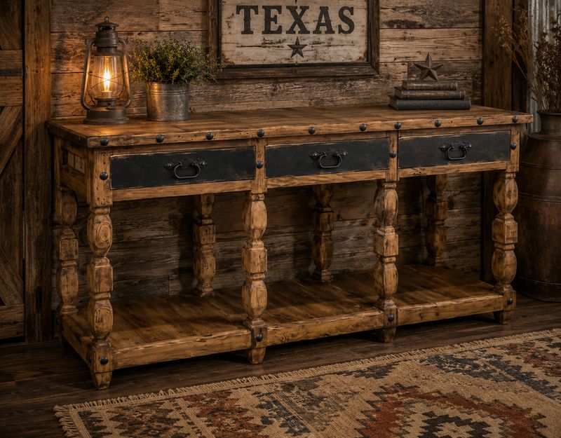 Extra Large Credenza 3 Drawer