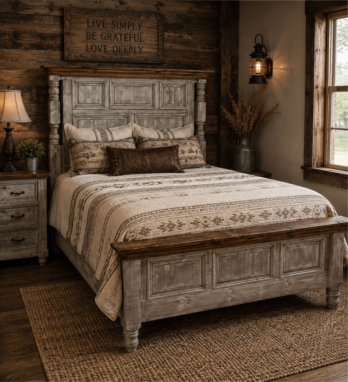 Gayla Silver King Bed
