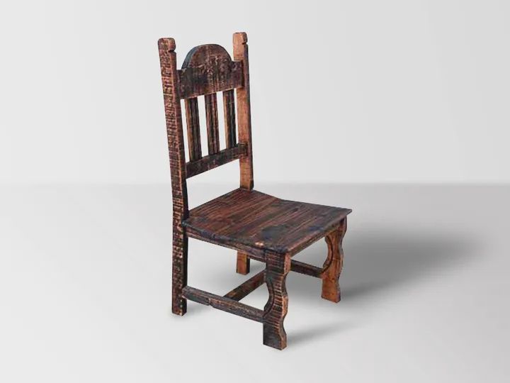TEXAS CHAIR W/ STAR, COLOR: HOENY
