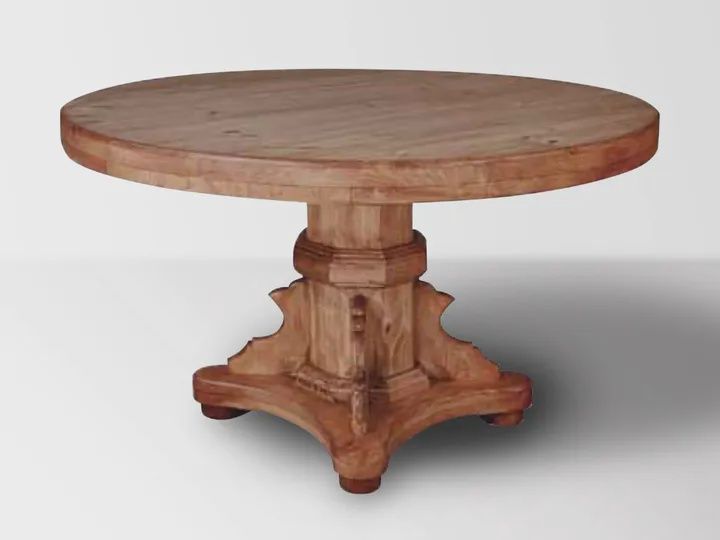 Round Santa Rita Table, Size: 4