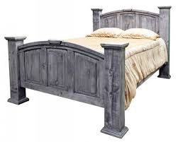 MANSION BED, COLOR: OXFORD, Size: KING