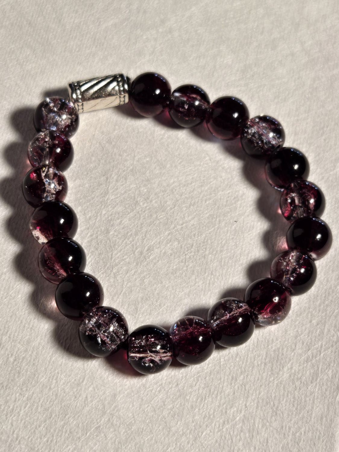 Sparkling Cranberry Bracelet