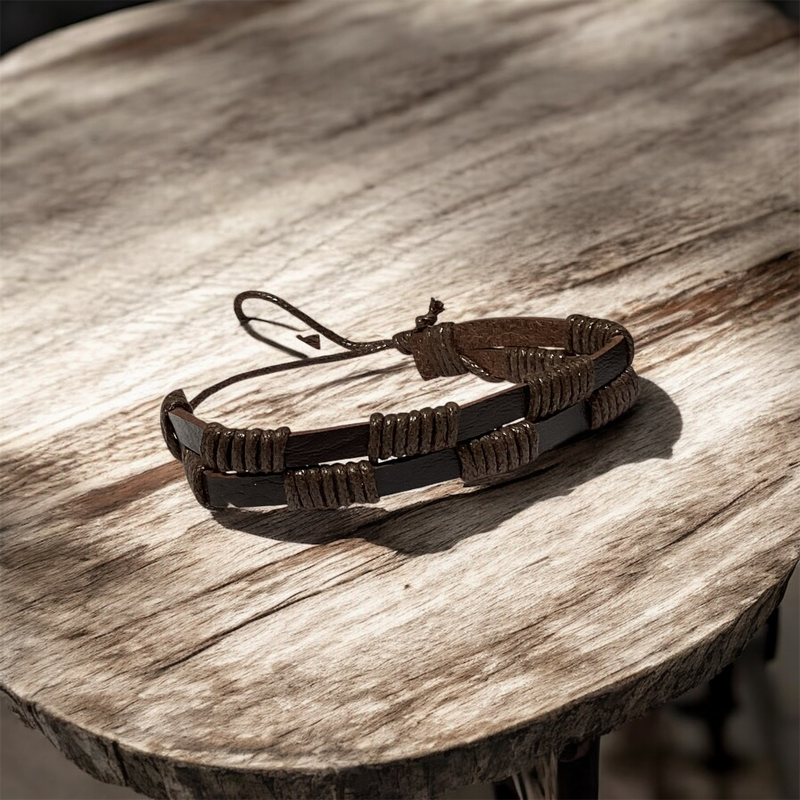 Brown Leather Bracelet