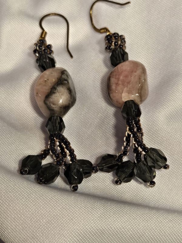 Natural Stone Earrings