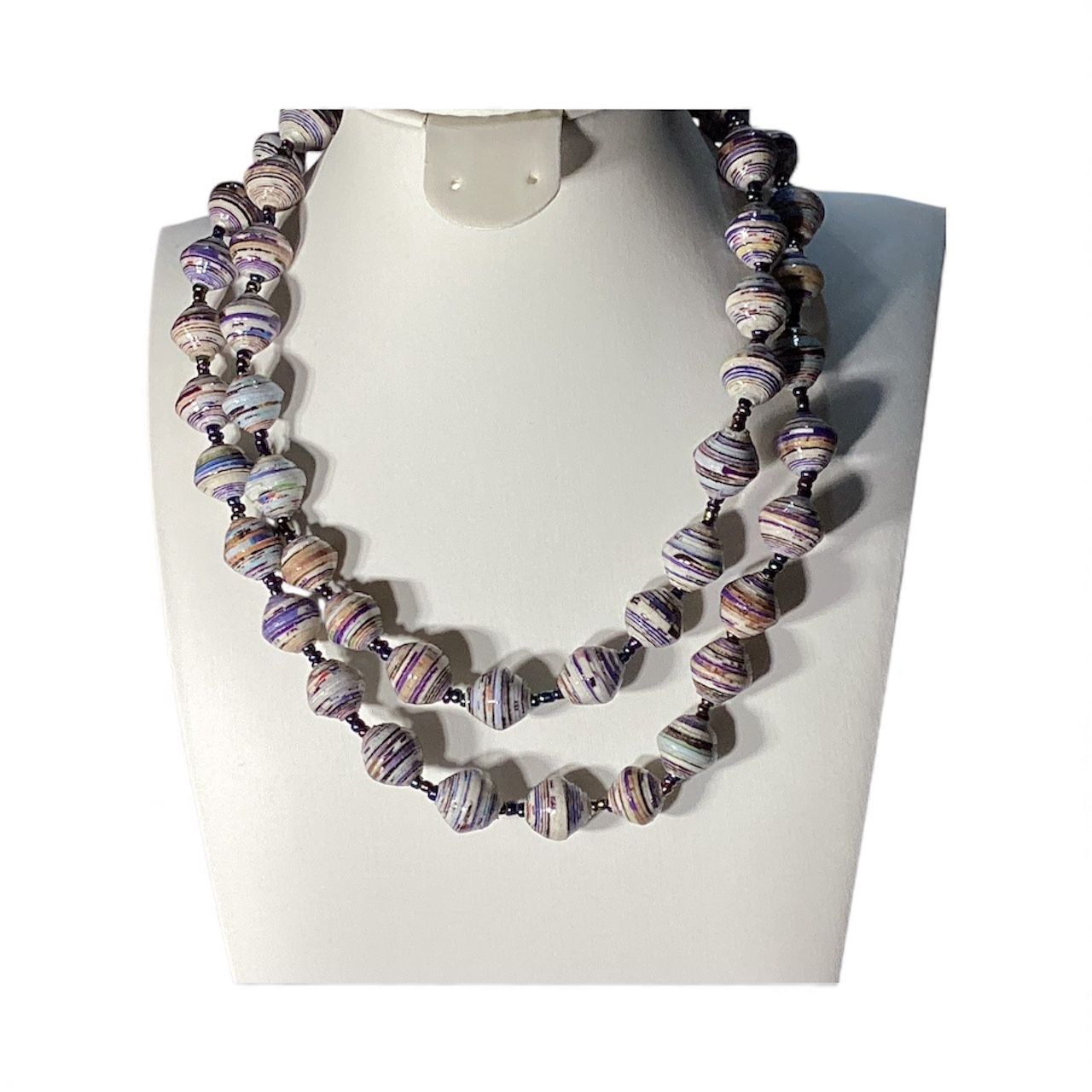 Shell Paper Necklace