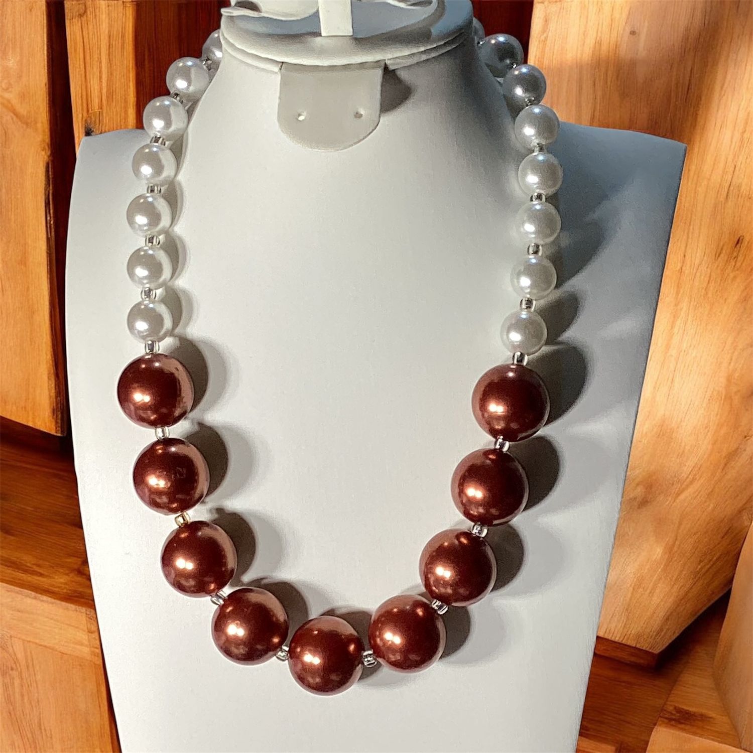 Bubble Copper Necklace