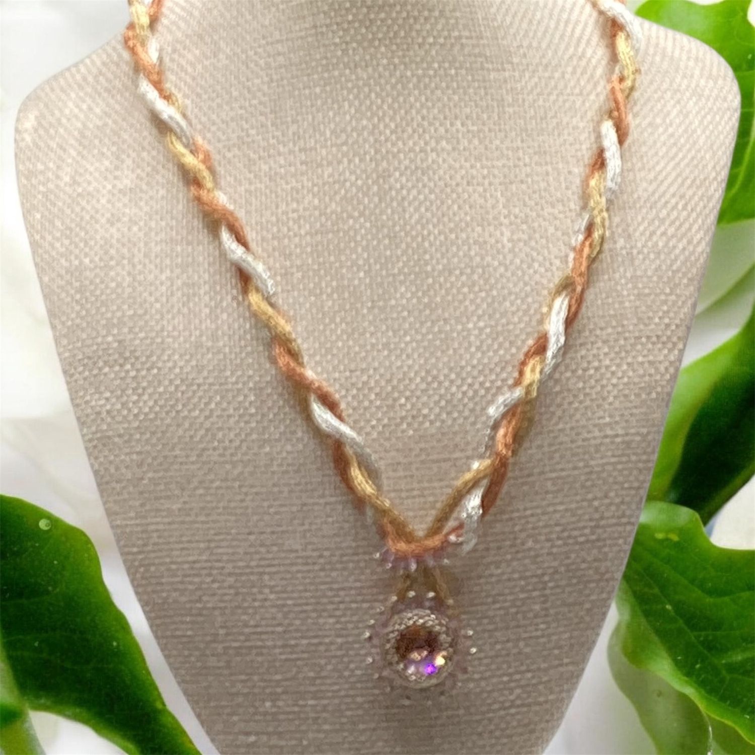 Cubic zirconia Sunburst