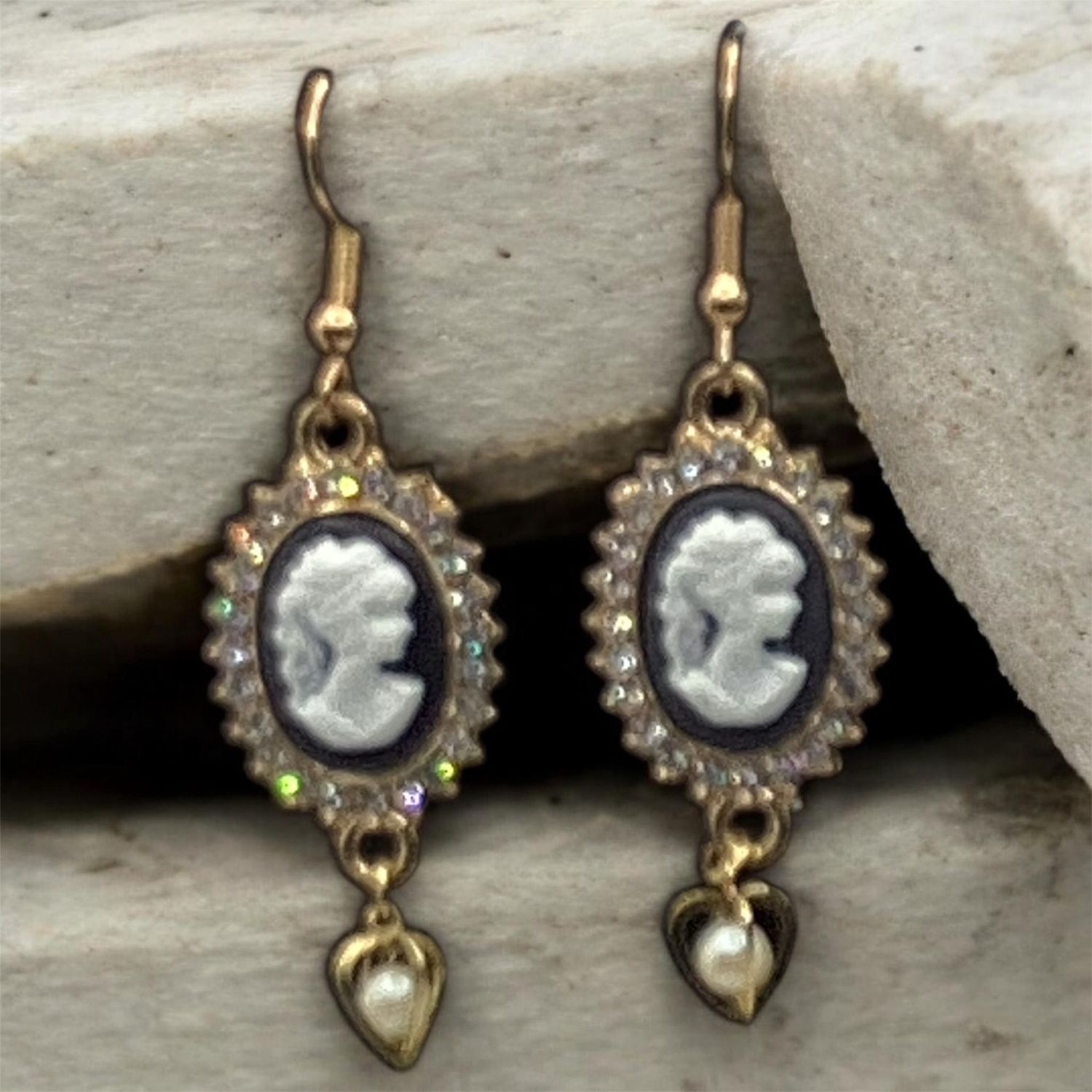 Cameo Earrings