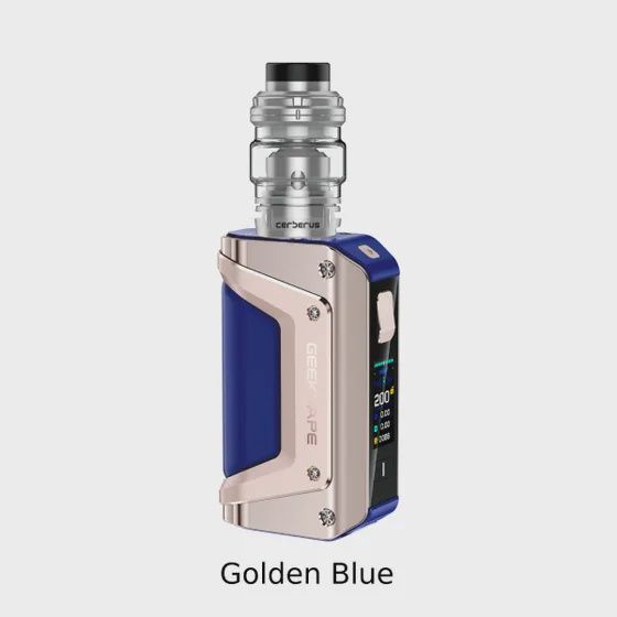 Aegis Legend 3 200W Starter Kit, Colour: Starter Kit Golden Blue