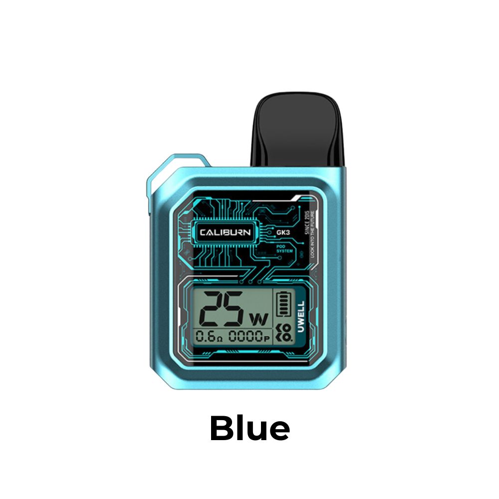 Caliburn GK3 Pod System, Colour: Blue