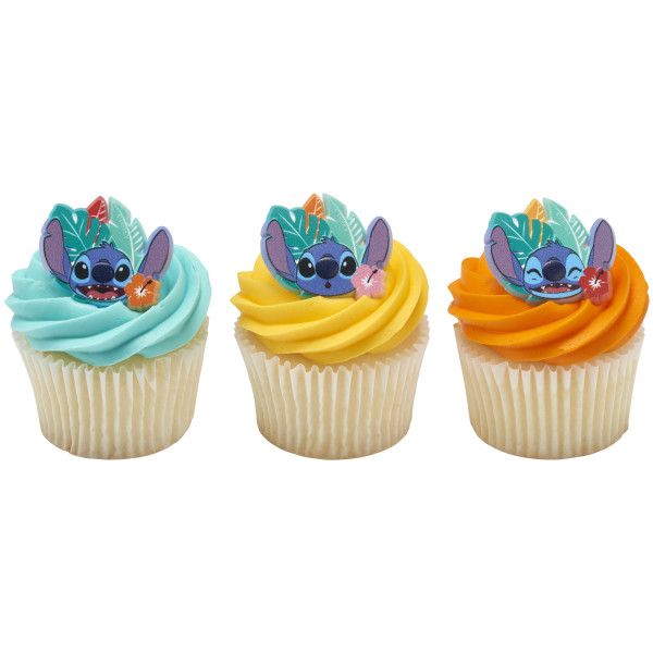 Disney's Stitch 'Ohana Energy Cupcake Rings (12/pkg)
