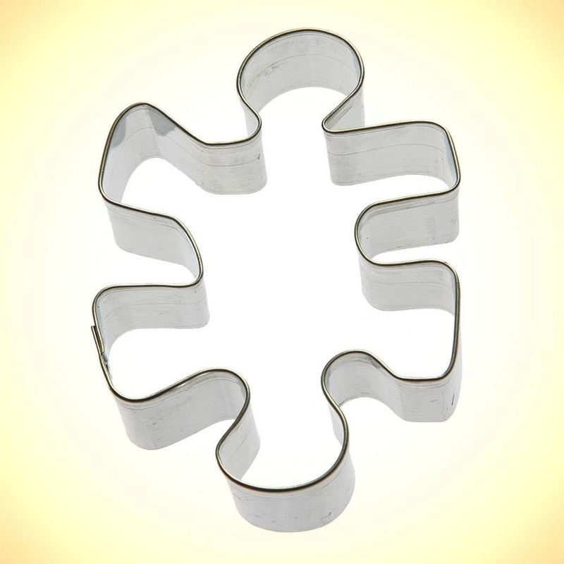 Puzzle Piece Cookie Cutter, 3.25&quot;