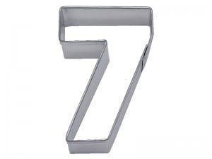 Number "7" Cookie Cutter