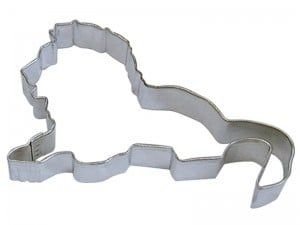 Lion Cookie Cutter (4.5")