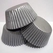 Silver Baking Cups Mini (40-50ct)