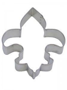 Fleur de lis Cookie Cutter (4.5")