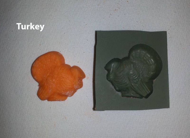 Turkey Mint Mold